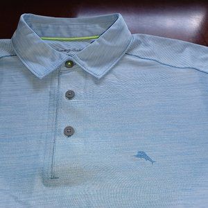 Tommy Bahama Islandzone Men’s Size M Polo shirt Short sleeve Blue